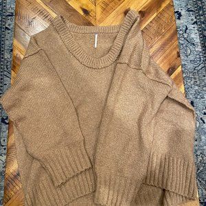 Women's Free People's Scoop Neck Sweater